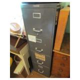 metal file cabinet & contents