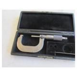 starrett micrometer w/case