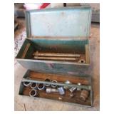s & k large sockets,extension & toolbox
