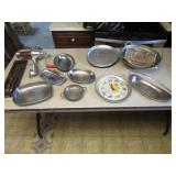 carving set,grinder & pans