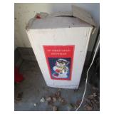32" snowman,tote & all christmas decorations
