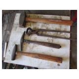 mallet,hammers & pincers