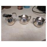 gorham sterling cream & sugar(far right)