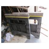 plastic saw horses
