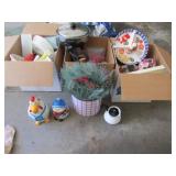 3 boxes of kitchenware & items