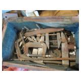clamps w/small wood box