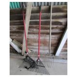 pitchfork & 2 rakes