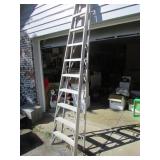 10 ft aluminum stepladder