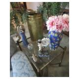 angels,vase,light house & brass can