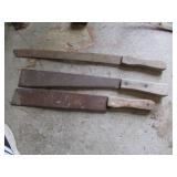 3 corn knives