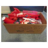 box of Indiana fever items