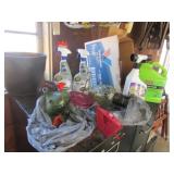 planter,bird items,partial chemicals,dvd