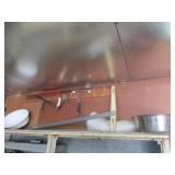 t-square,enamel bowl,saws & items