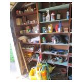 all nails,partial chemicals & misc items