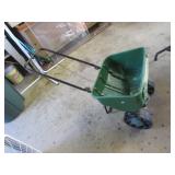 yard spreader & snowshovel