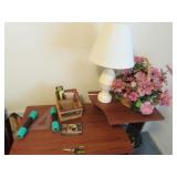 lamp,potters bridge postcard,dirt devil cleaner