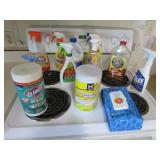 full sanitize wipes & partial chemicals