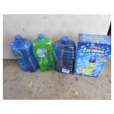 all bubble liquid jugs,wands & toys