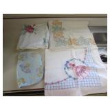 vintage linens,hotpads & spoon rests