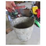 galvanized bucket