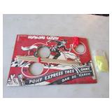 vintage hopalong cassidy pony express toss game
