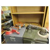 angle grinder,impact wrench & 2 air tools