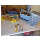 sawzall blades,sandpaper & containers