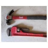 hammer & pipe wrench
