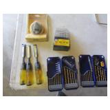 chisels,kobalt drill bit sets,chalkline,drill bits
