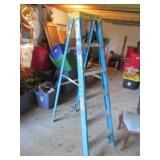 werner 6 ft blue stepladder
