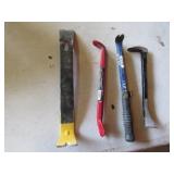 nail pullers & pry bars