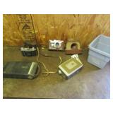 4 vintage cameras incl:kodaks