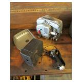 vintage projector,box camera & viviter item