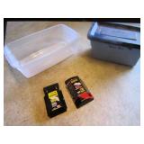 2 small containers & full razor blade pack&partial