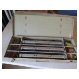 template kit w/metal case