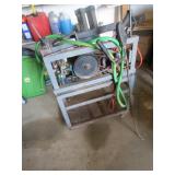 power washer metal stand