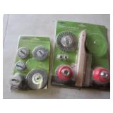 new wire wheels & brushs in packages