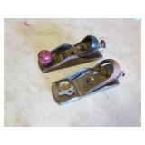 2 small wooden planes incl:stanley