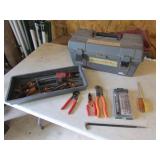 toolbox,cable cutters,pliers,screwdrivers & tools