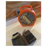 cord w/reel & radio