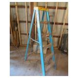 werner 6 ft blue stepladder
