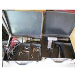 air hammer drill & milwaukee drill w/metal cases