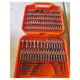 ridgid bit set in orange case