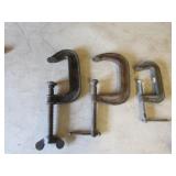 3  c-clamps