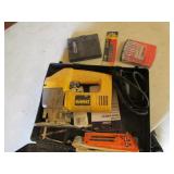 dewalt jig saw,blades w/metal case