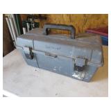 toolbox w/plumbing items