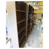 3 bookshelves