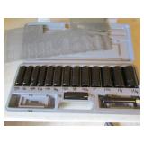 pittsburgh socket set w/case