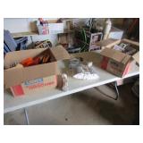 2 boxes of office items & kitchenware