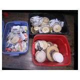 3 totes of pfaltzgraff dishes